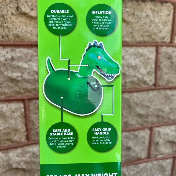 Brand new unopened T Rex bouncer waddle hip hopper 250 lbs max weight - Picture 9 of 13